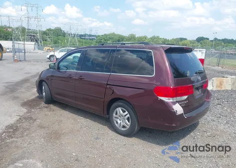 2008 Honda Odyssey Ex из США, поврежденный, VIN 5FNRL38418B024330